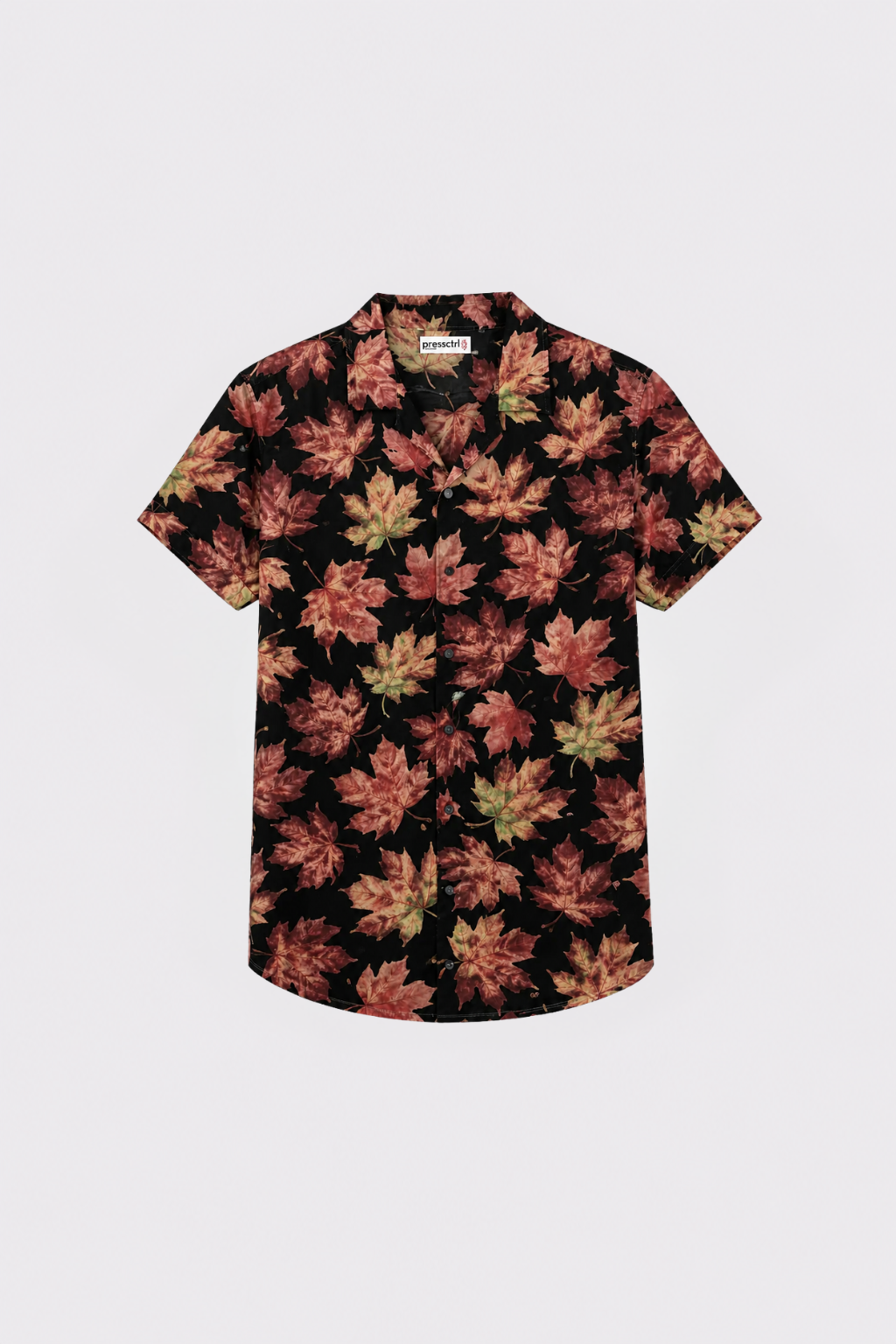 Autumn maple leaf Printed shirt#14