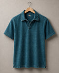 Ocean Dusk ACID WASH VINTAGE Polo T-shirt#30