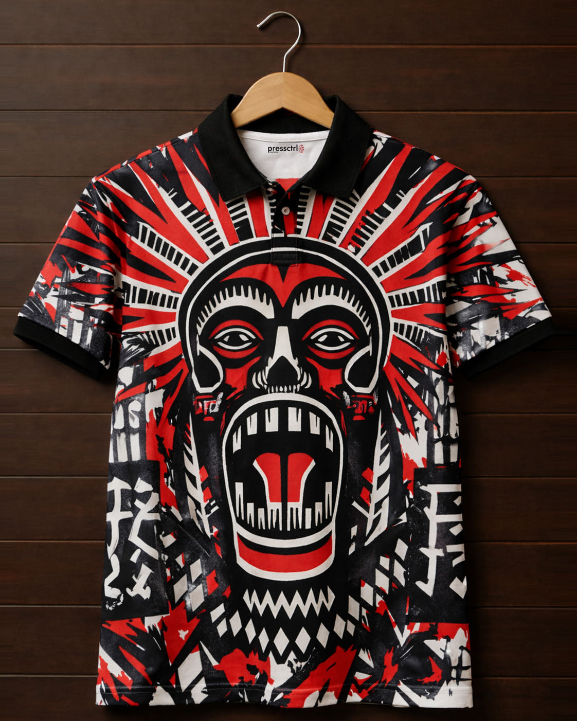 Warpaint Printed Polo T-shirt#13