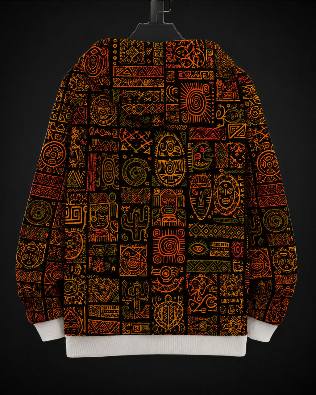 Glyph Printed Hoodie #9