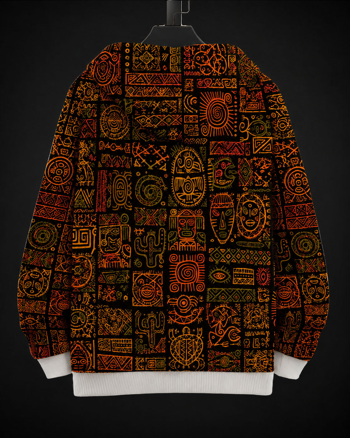 Glyph Printed Hoodie #9