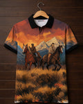 Wrangler Printed Polo T-shirt#14