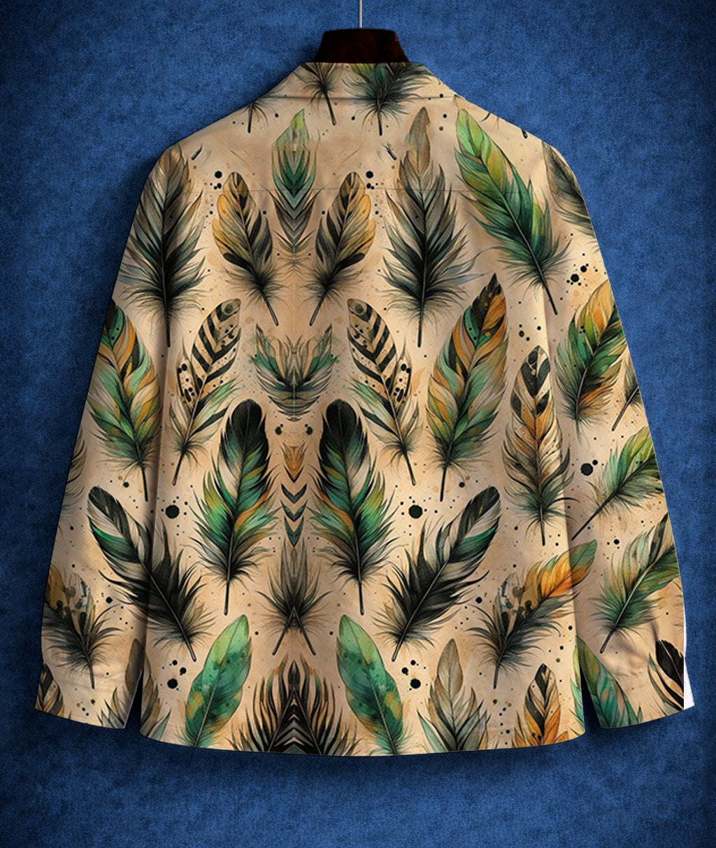Abstract Print Lightweight Jacket #5