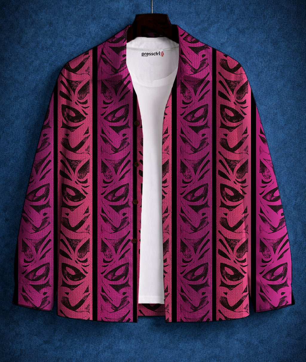 Abstract Print Lightweight Jacket #2