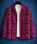 Abstract Print Lightweight Jacket #2