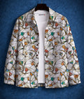Abstract Print Lightweight Jacket #4
