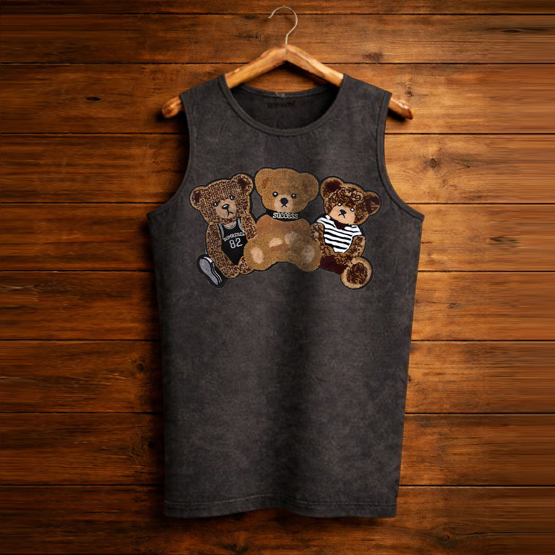 ACID WASH PRINTED SANDO#6